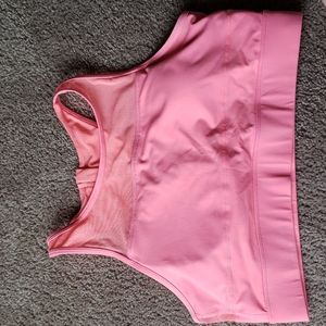 Pink/coral zyia sport bra size xxl
